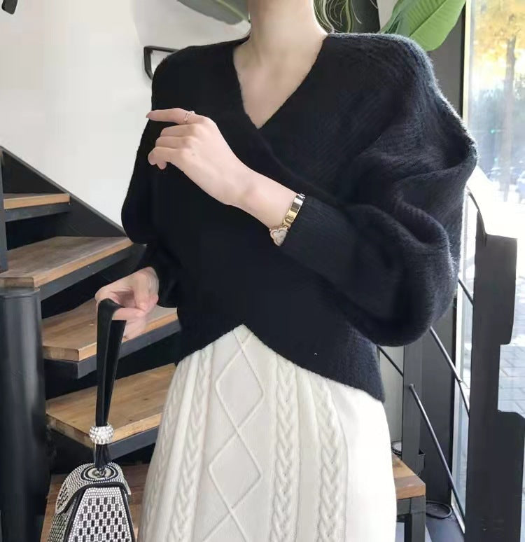 Evelyn | Suéter Chic de Punto Cruzado