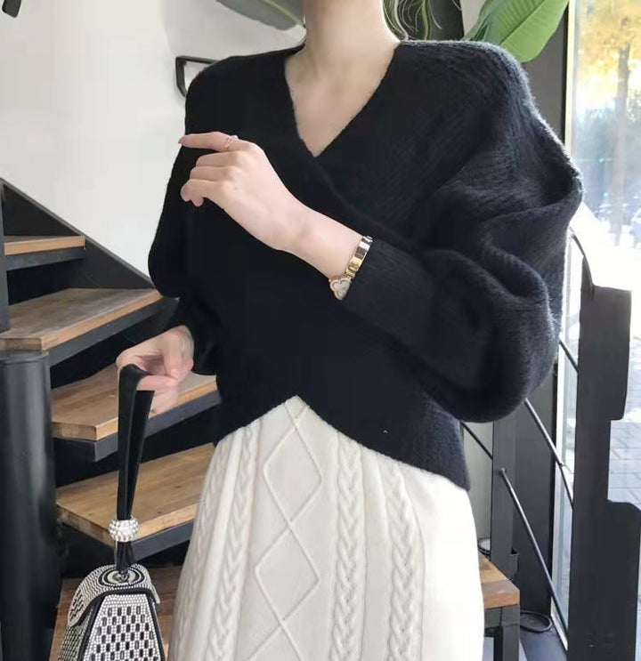 Evelyn | Suéter Chic de Punto Cruzado