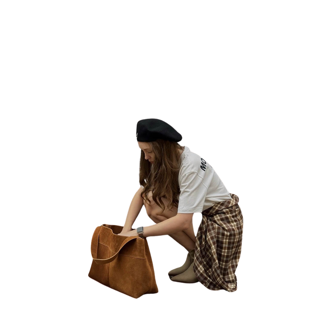 Angélique | Bolso de Ante Sintético