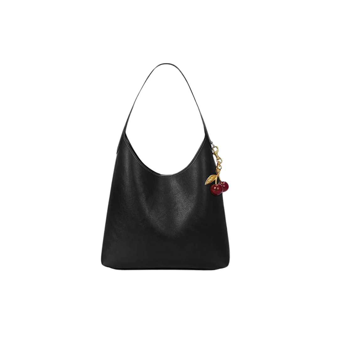 Clotilde | Bolso de Cuero Sintético con Encanto de Cereza