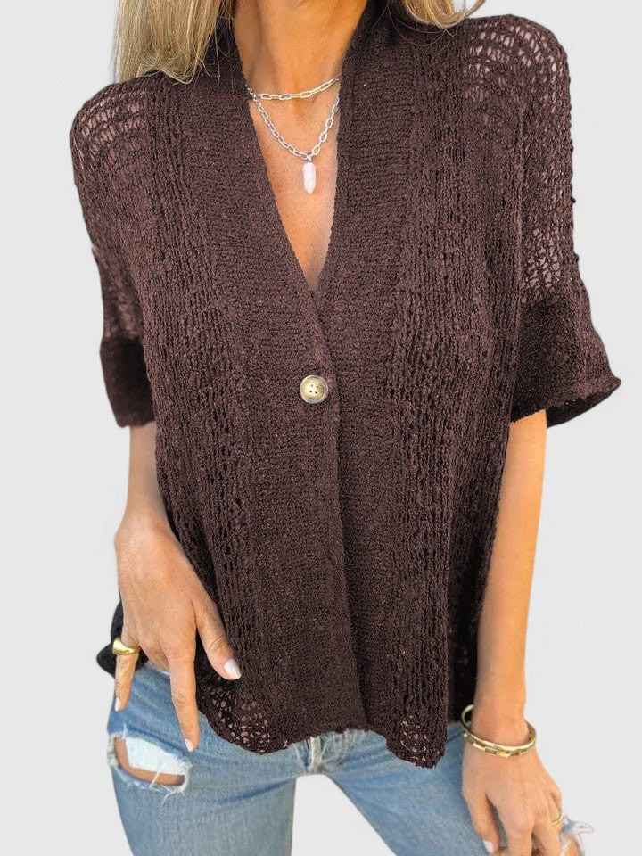 Calista | Camisa de Punto Elegante