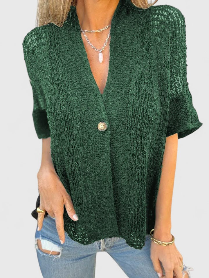 Calista | Camisa de Punto Elegante