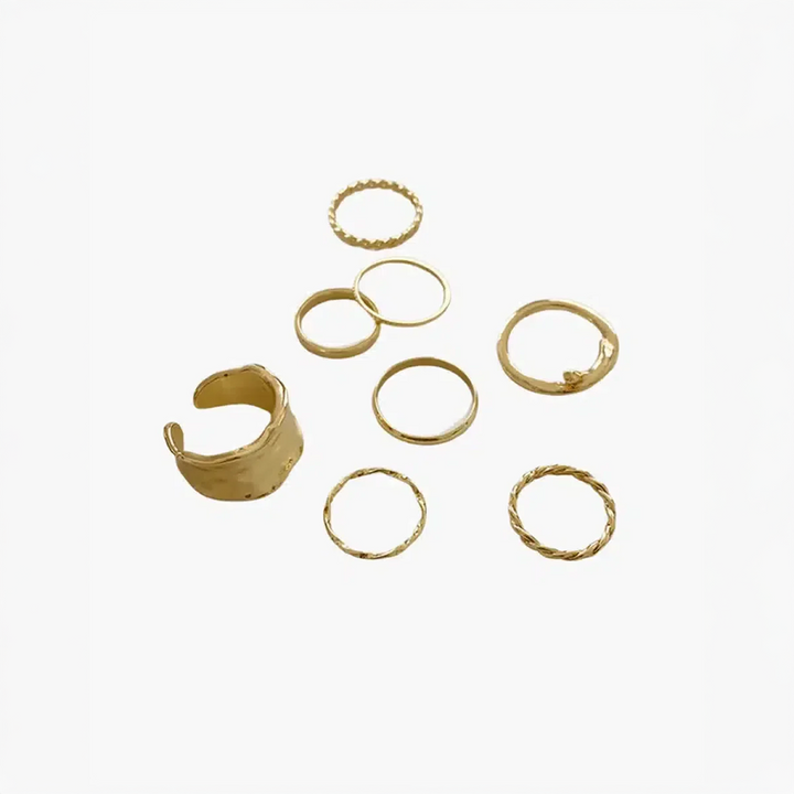 Lorienna | Conjunto de Anillos Minimalistas y Elegantes