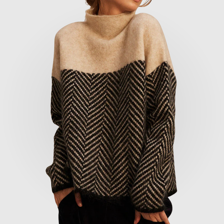 Malene | Suéter de Cuello Alto Acogedor