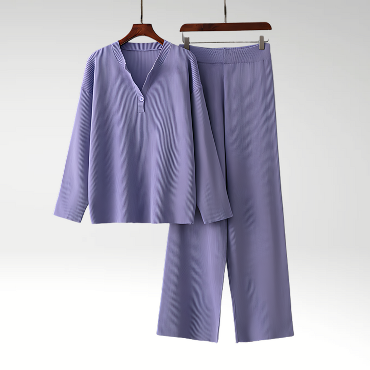 Evelyn | Conjunto de Dos Piezas Acogedor y Lujoso