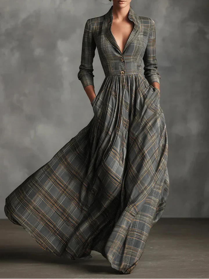 Eva | Vestido largo contemporáneo