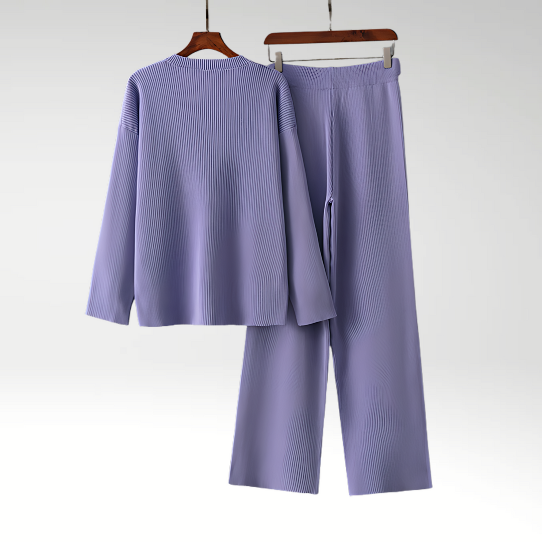 Evelyn | Conjunto de Dos Piezas Acogedor y Lujoso