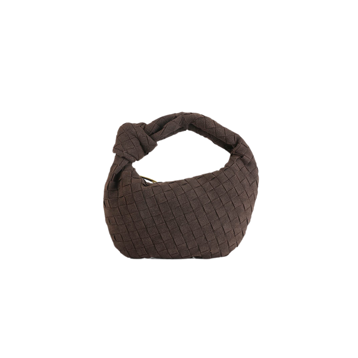 Anémona | Mini Bolsa de Ante Tejida