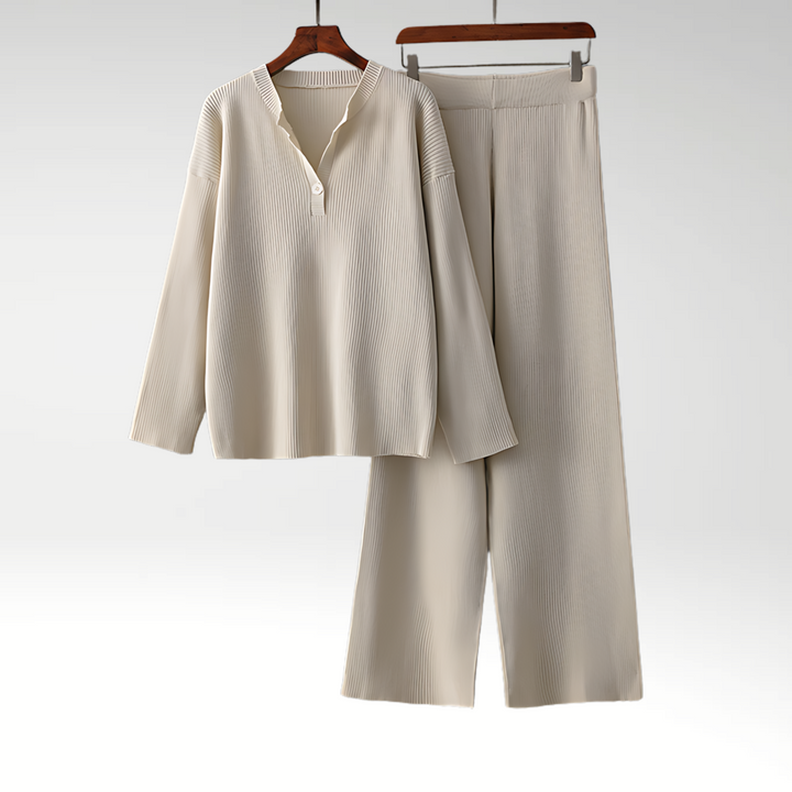 Evelyn | Conjunto de Dos Piezas Acogedor y Lujoso