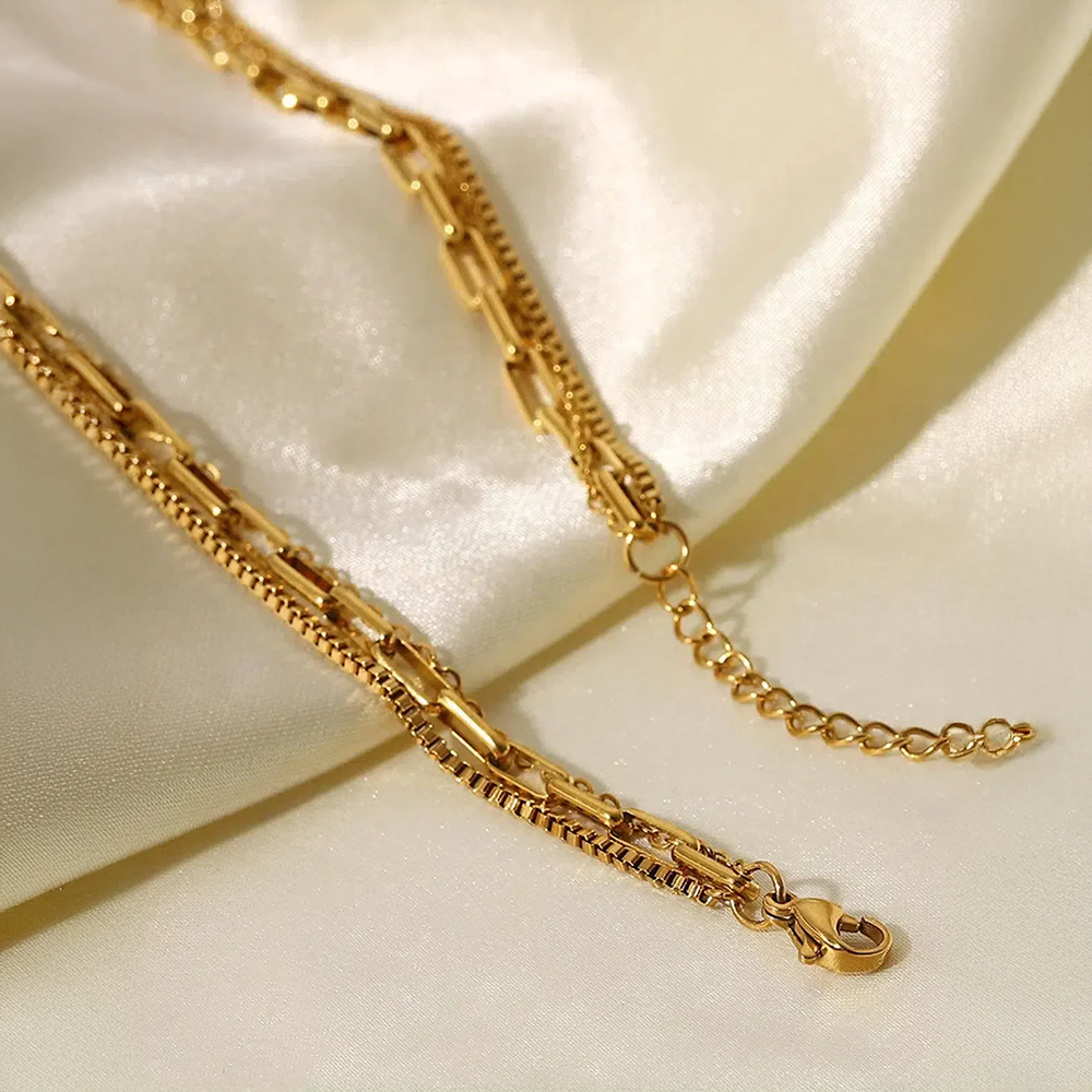 Eloria | Collar Superpuesto en Chic Parisino