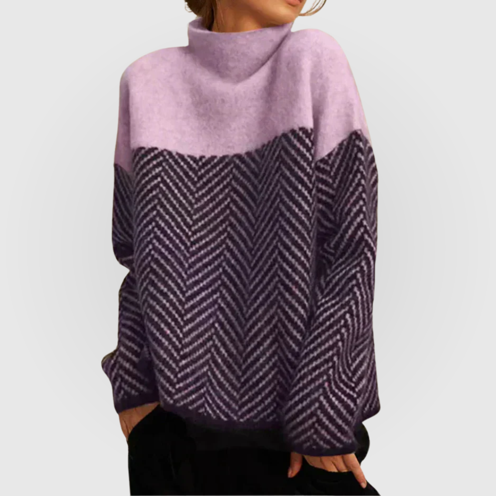 Malene | Suéter de Cuello Alto Acogedor