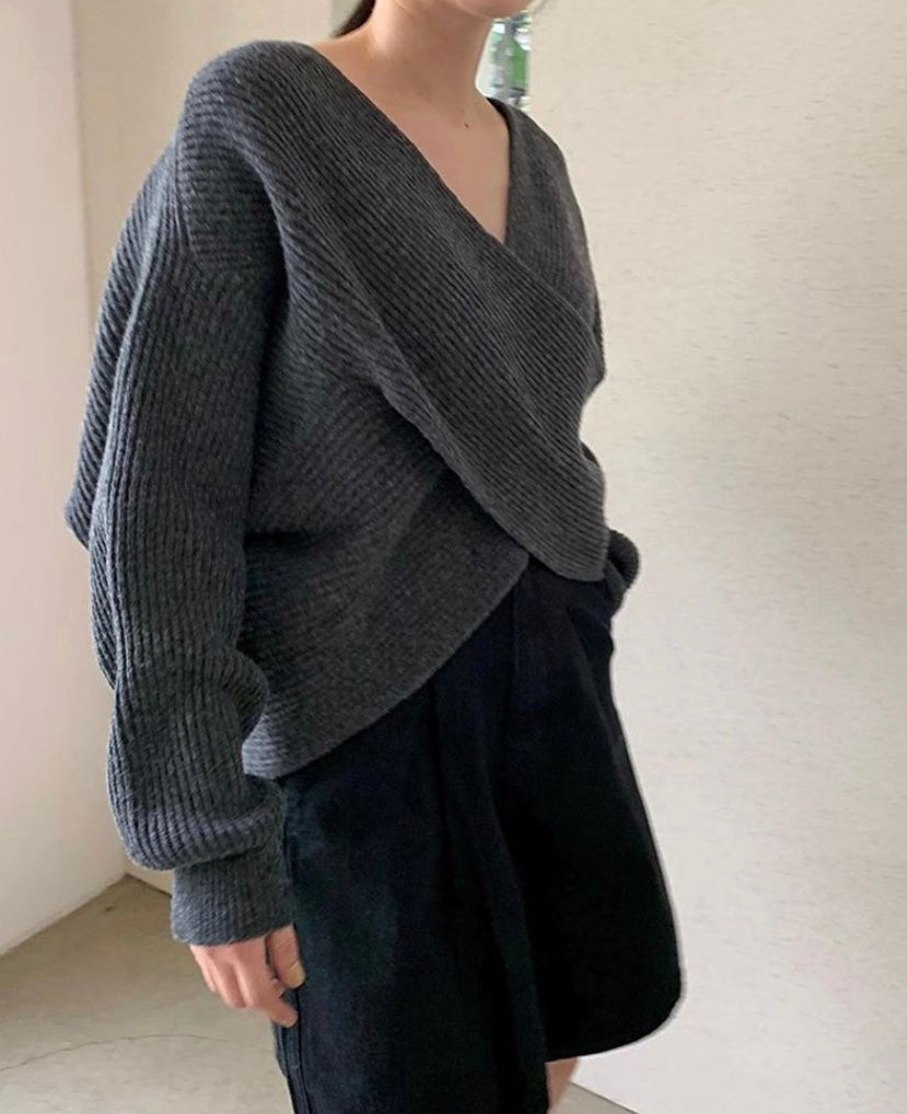 Evelyn | Suéter Chic de Punto Cruzado
