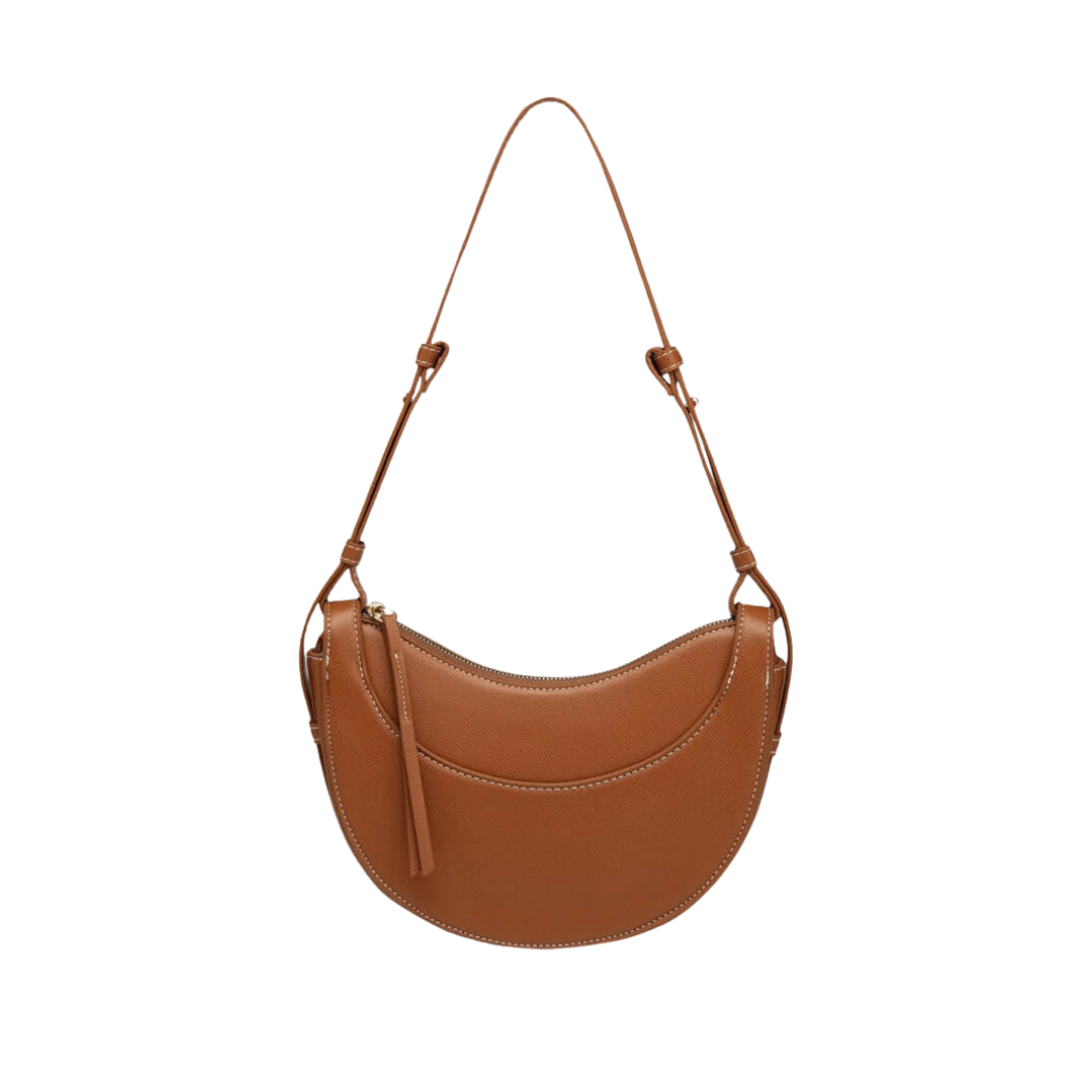 Edmée | Elegante Bolsa de Silla Color Tan