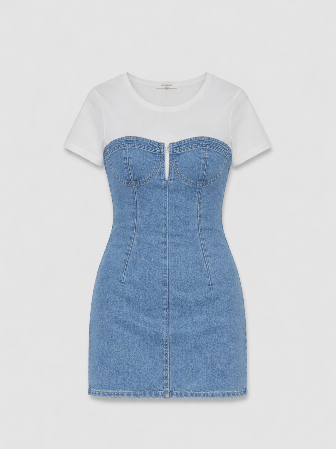 VESTIDO DENIM SEMI ELÁSTICO
