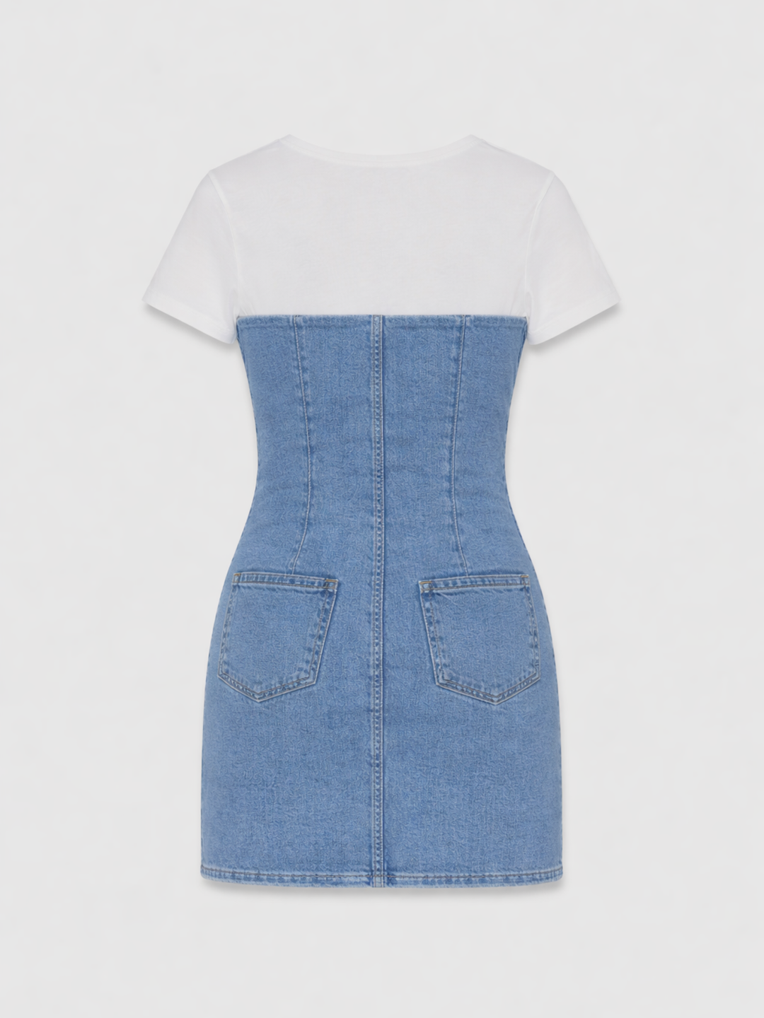 VESTIDO DENIM SEMI ELÁSTICO