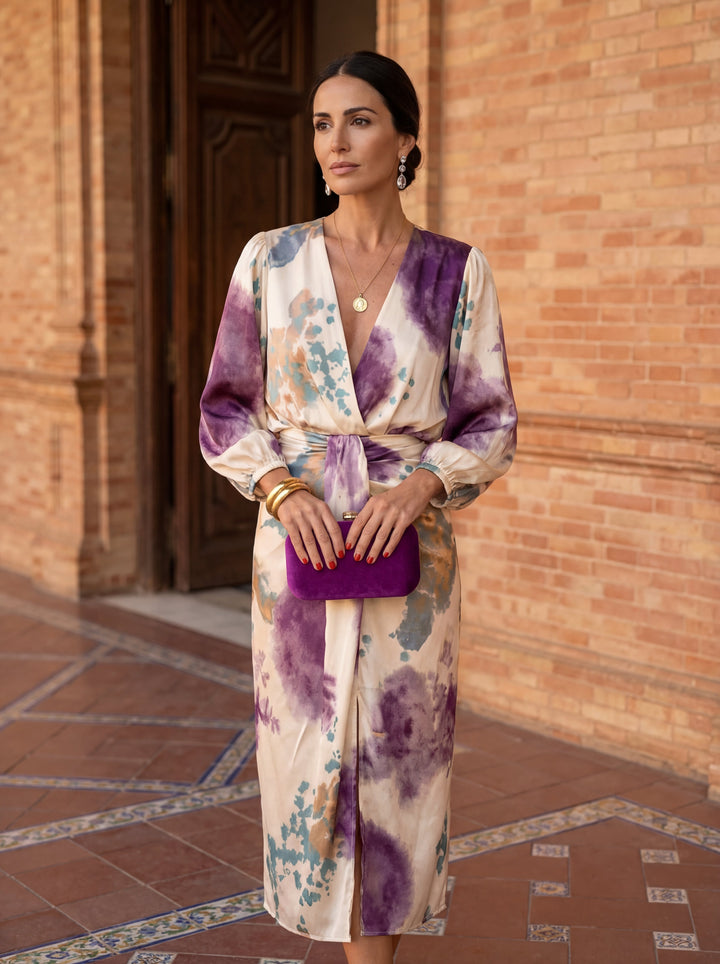 Valeria l  Vestido escote en V