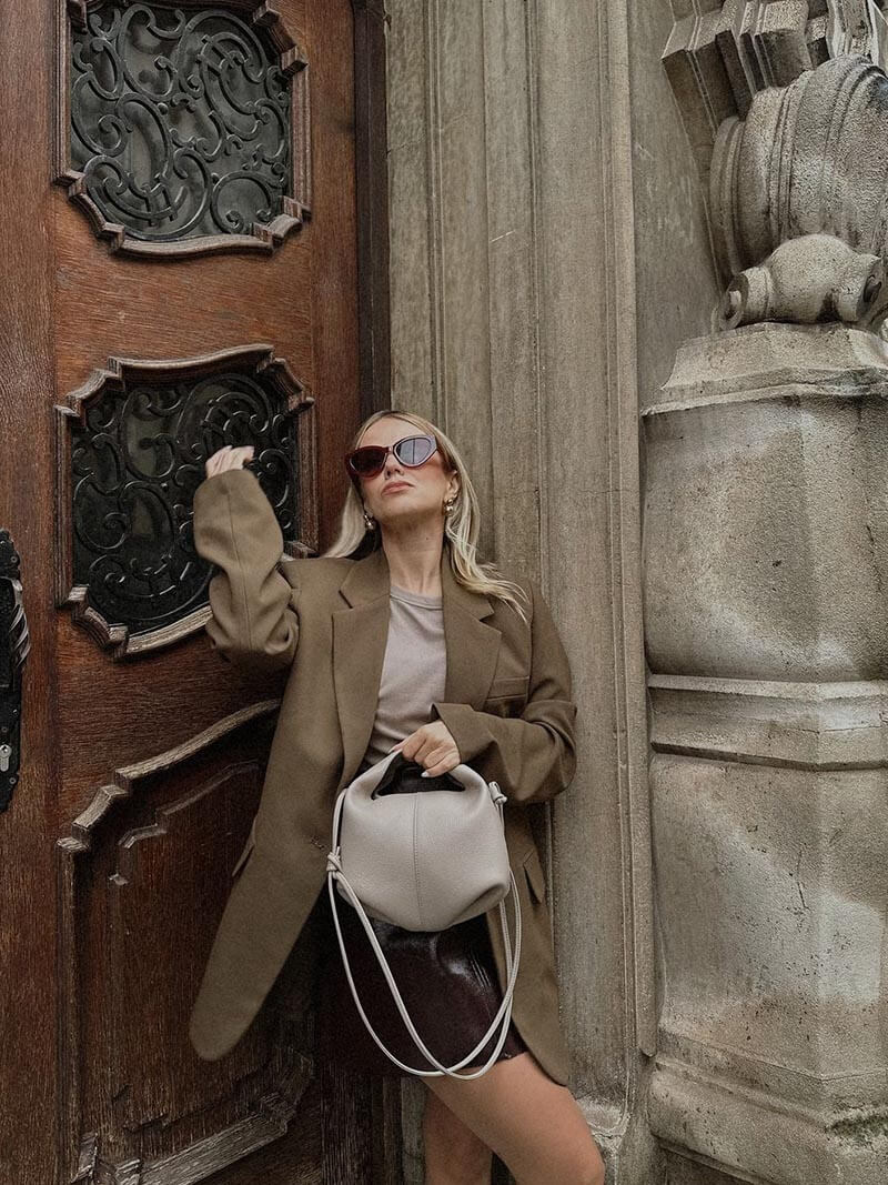 Bernadine | Bolsa de Cuero Sintético