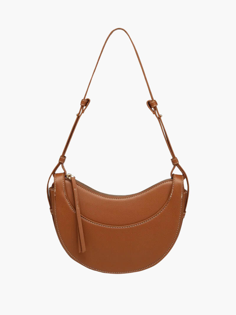 Edmée | Elegante Bolsa de Silla Color Tan