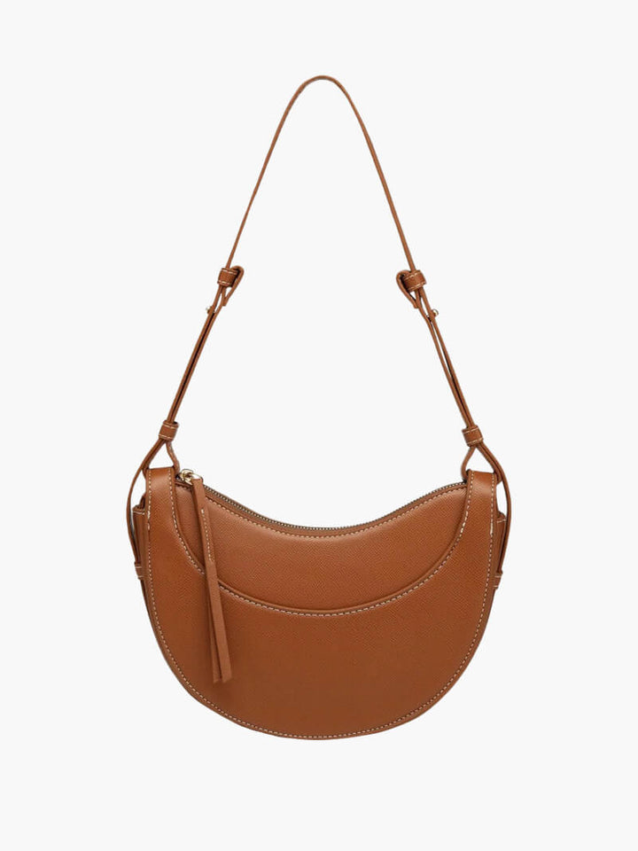Edmée | Elegante Bolsa de Silla Color Tan