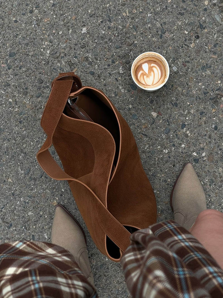 Angélique | Bolso de Ante Sintético