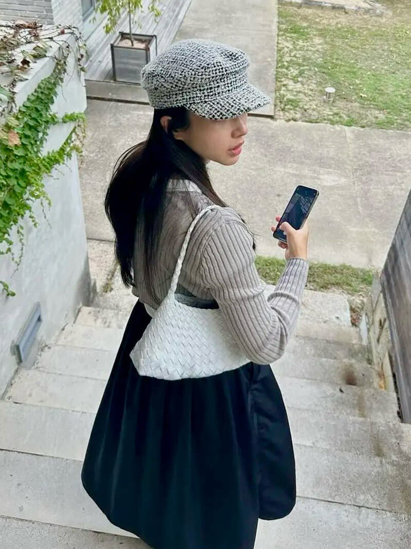 Berthe | Bolsa Tejida Elegante