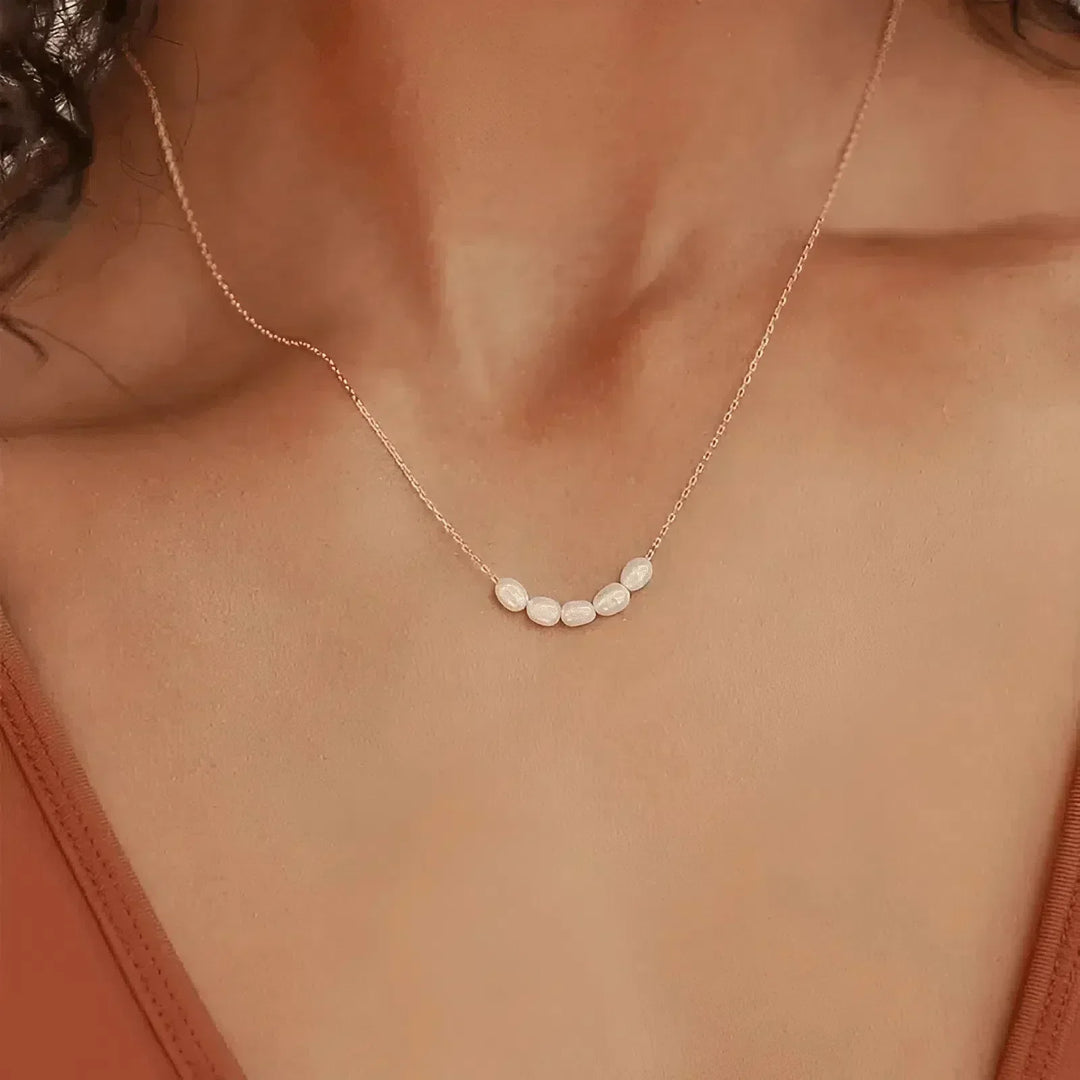 Vélinor | Collar con Perla de Agua Dulce en Encanto Vintage