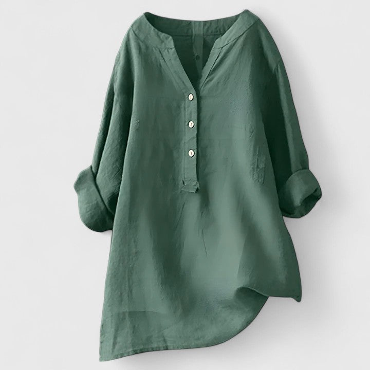 Larienne | Camisa Elegante con Botones en el Frente