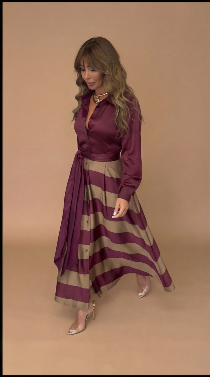 Rioja™ – Vestido Largo Elegante y Fluido para Ocasiones Especiales