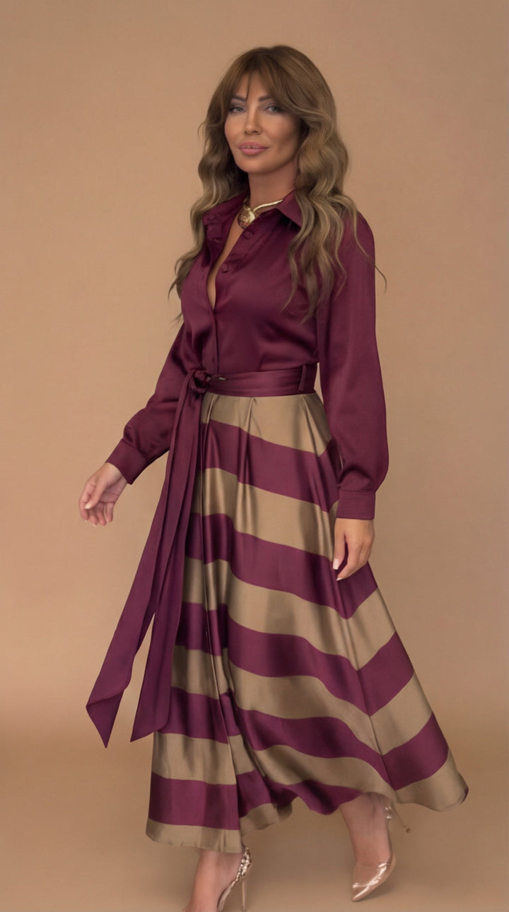 Rioja™ – Vestido Largo Elegante y Fluido para Ocasiones Especiales