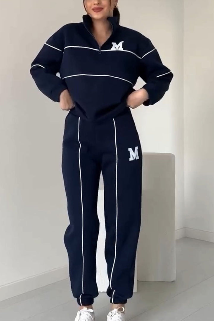 Thalynnae | Conjunto de Suéter y Pantalones Cómodo