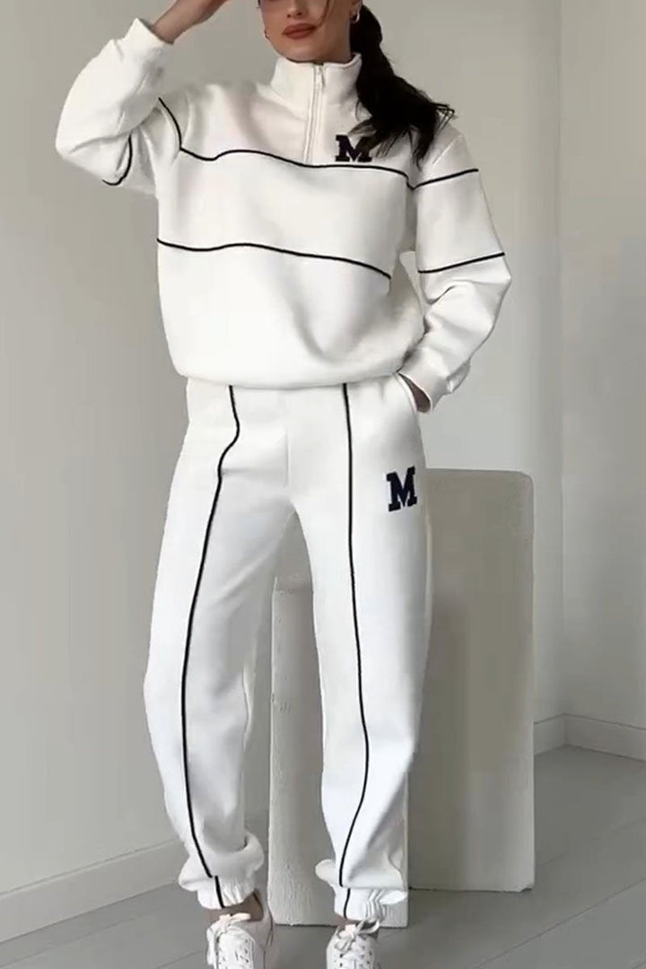 Thalynnae | Conjunto de Suéter y Pantalones Cómodo