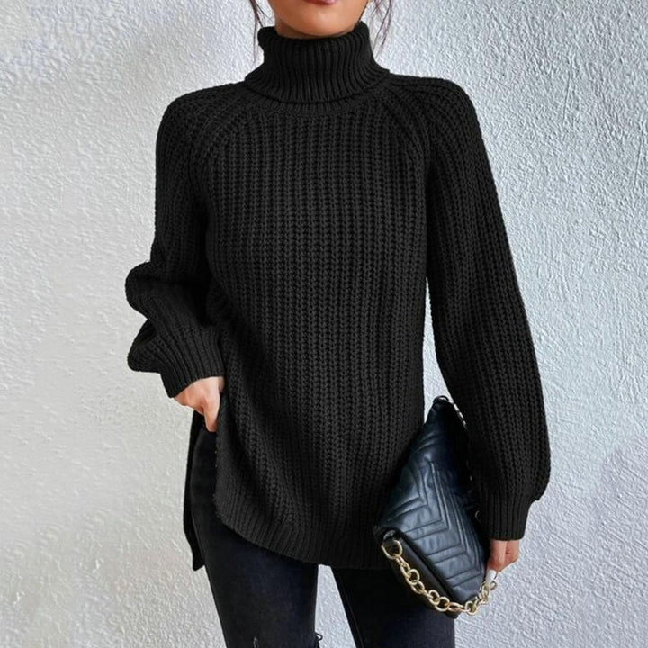 Averine | Suéter Elegante de Cuello Alto