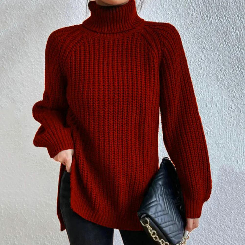 Averine | Suéter Elegante de Cuello Alto