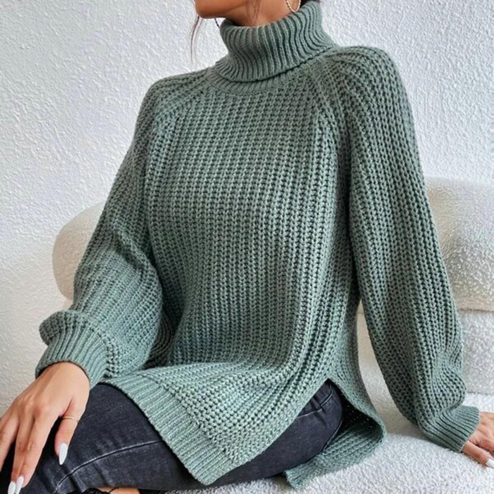 Averine | Suéter Elegante de Cuello Alto