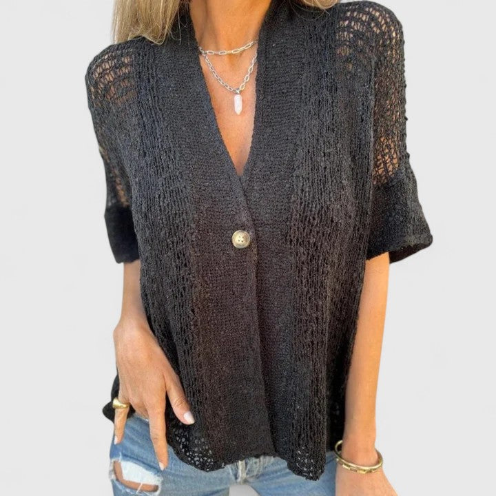 Calista | Camisa de Punto Elegante