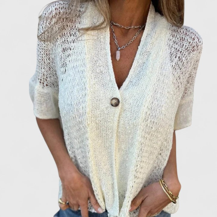 Calista | Camisa de Punto Elegante