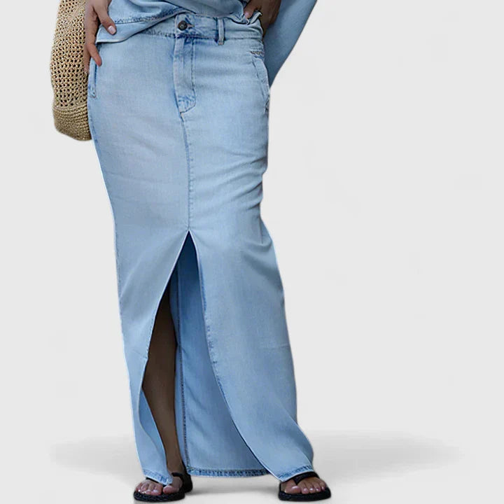 Averlynn | Conjunto de Falda Maxi Elegante