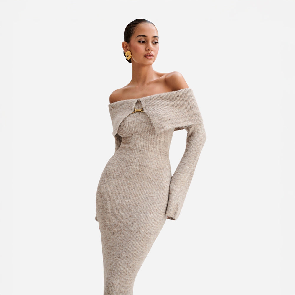 Suzy | Vestido Midi de Punto
